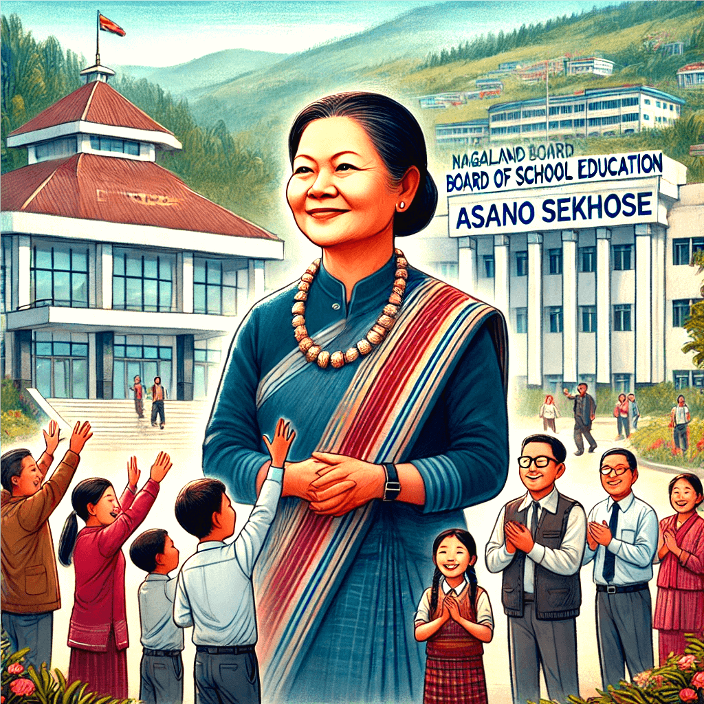 Asano Sekhose's transformative leadership in 2025 revolutionized Nagaland's education system, leaving a lasting legacy of growth and innovation.